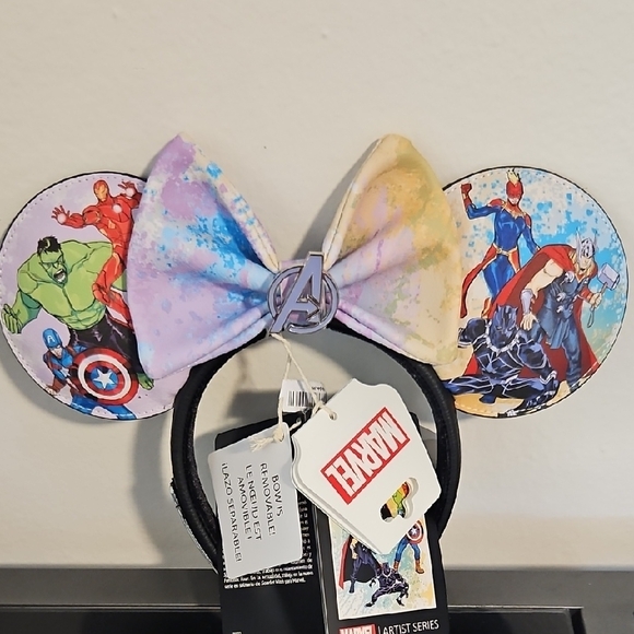 Marvel Avengers Mouse Ears Headband - Picture 1 of 6
